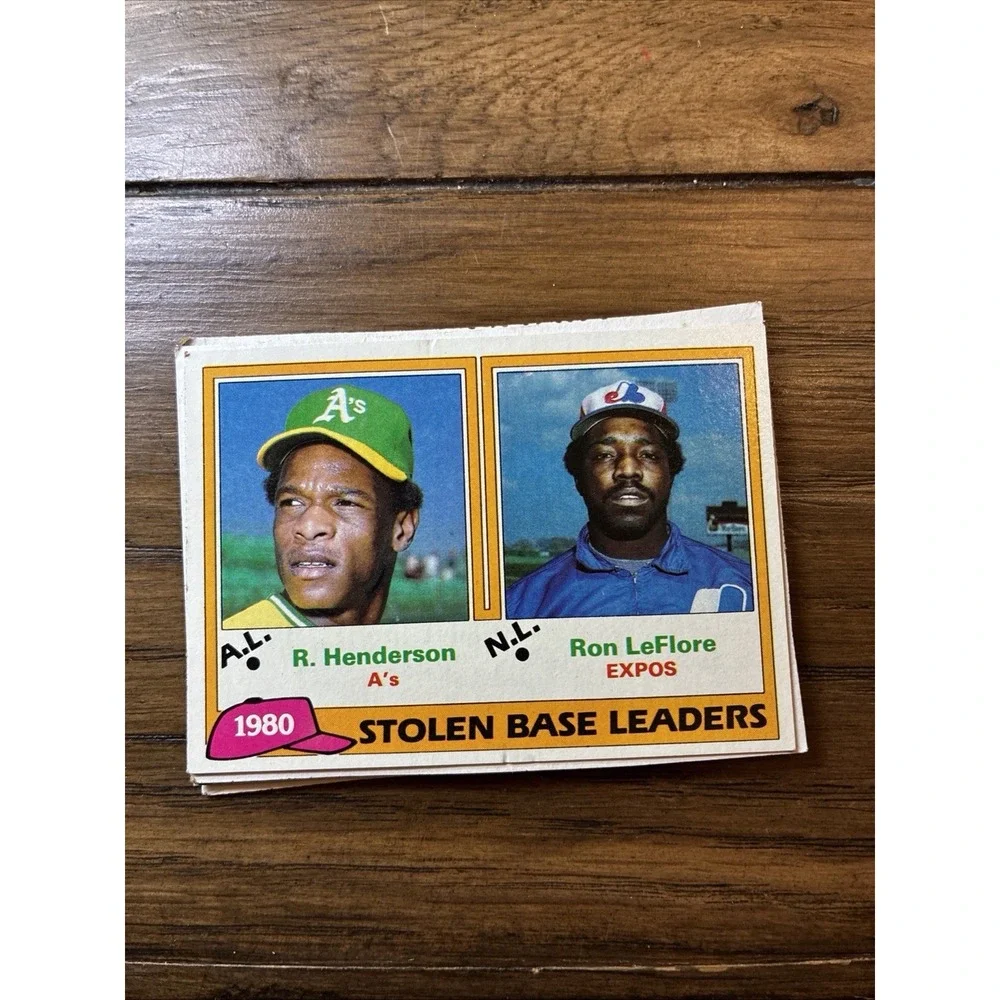 Topps Baseball 1977 -1980+ MLB Trading Cards 20 Card Lot Vintage Great Condition